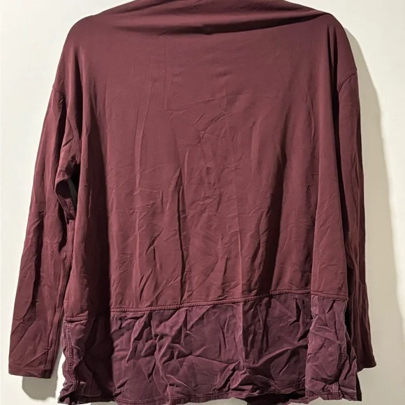 Women’s Lululemon Athletica Red Boxy Sweatshirt - Picture 2 of 3